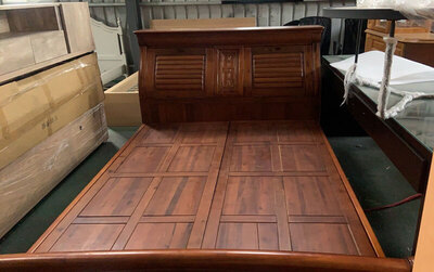 樟木雙人床板 雙人床板